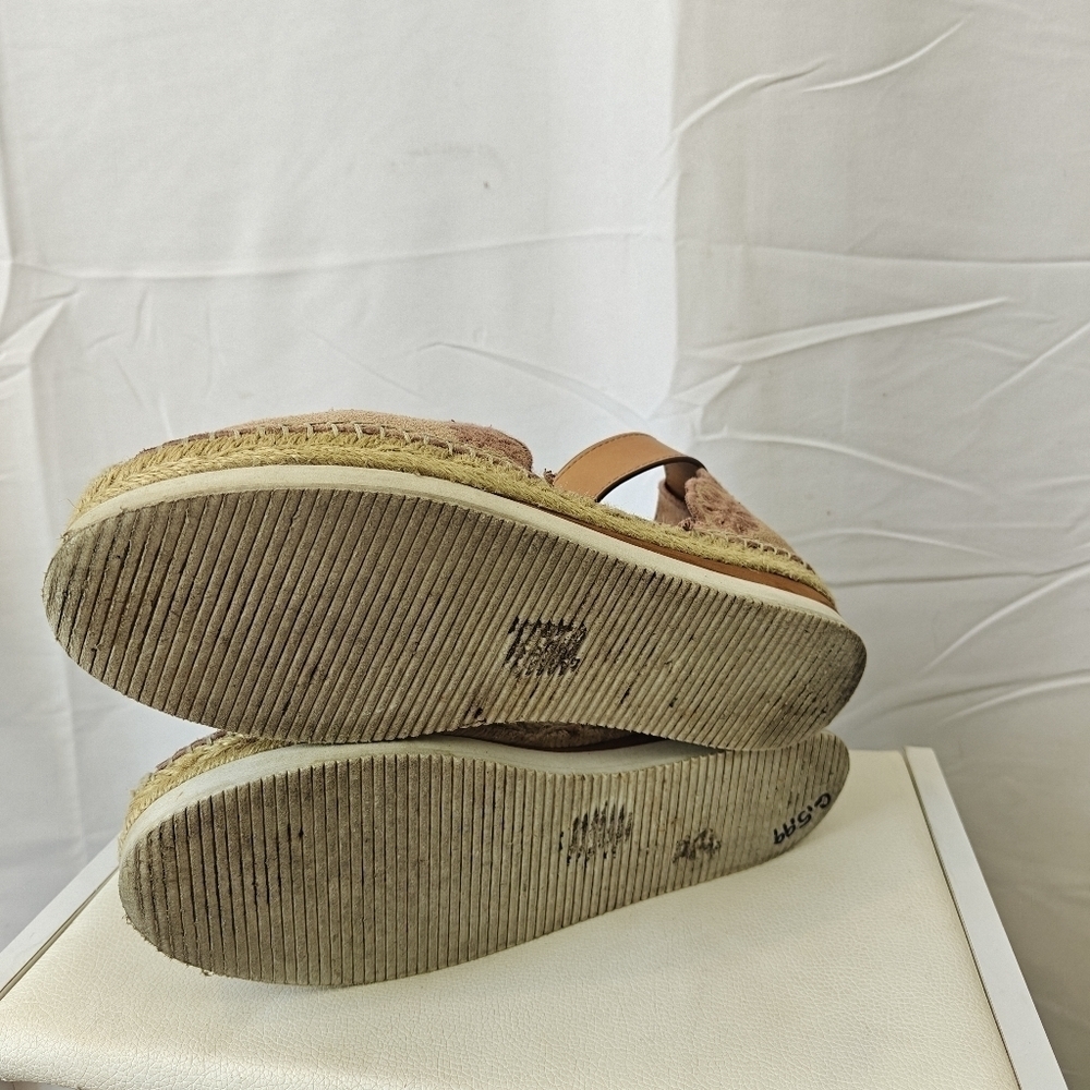 See by Chloe Scalloped Espadrilles In Blush Pink Size EU 37 US 7 Women's - Picture 15 of 16